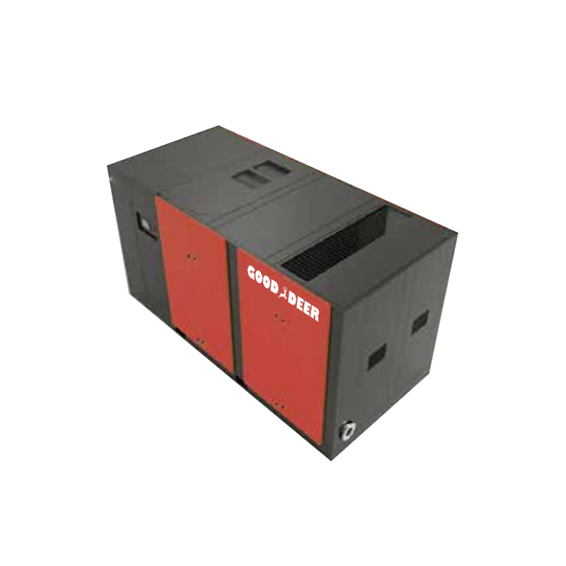 Винтовой воздушный компрессор с масляным охлаждением и электроприводом